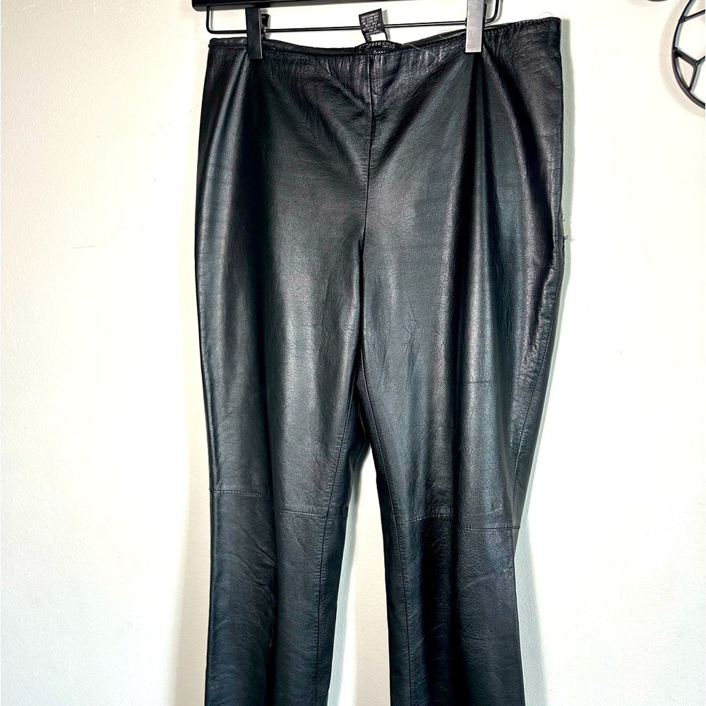 Genuine leather pants